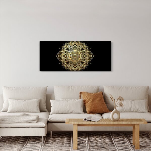 Slika - Mandala bogastva (120x50 cm)