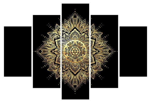 Slika - Mandala bogastva (150x105 cm)