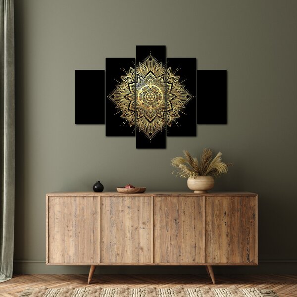 Slika - Mandala bogastva (150x105 cm)