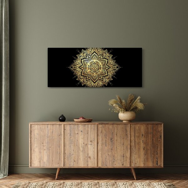 Slika - Mandala bogastva (120x50 cm)