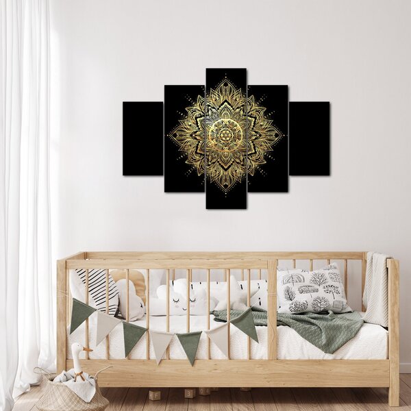 Slika - Mandala bogastva (150x105 cm)
