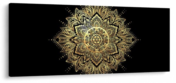 Slika - Mandala bogastva (120x50 cm)