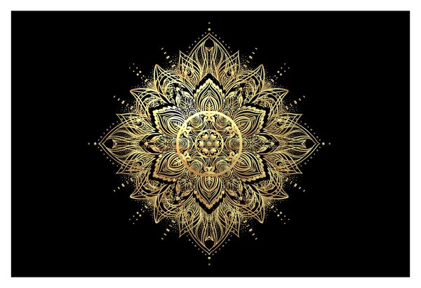 Slika - Mandala bogastva (90x60 cm)