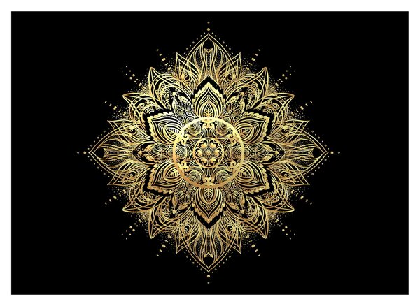 Slika - Mandala bogastva (70x50 cm)
