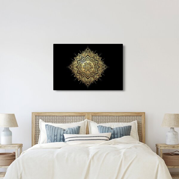 Slika - Mandala bogastva (90x60 cm)