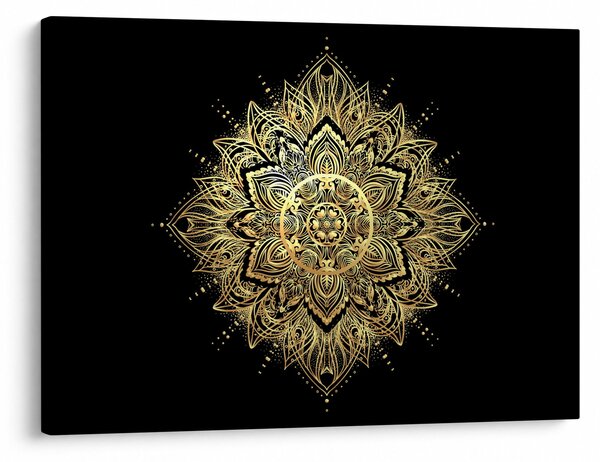 Slika - Mandala bogastva (70x50 cm)