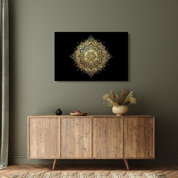Slika - Mandala bogastva (90x60 cm)