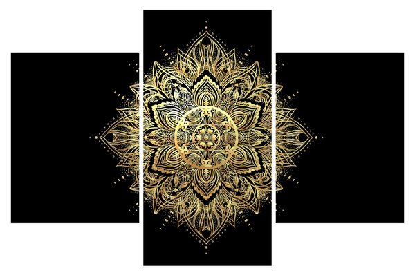 Slika - Mandala bogastva (90x60 cm)