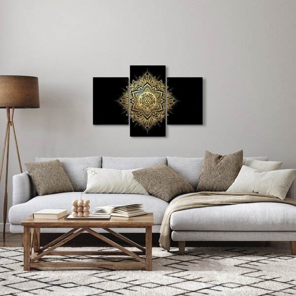 Slika - Mandala bogastva (90x60 cm)