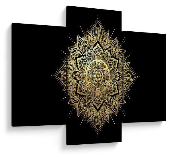 Slika - Mandala bogastva (90x60 cm)