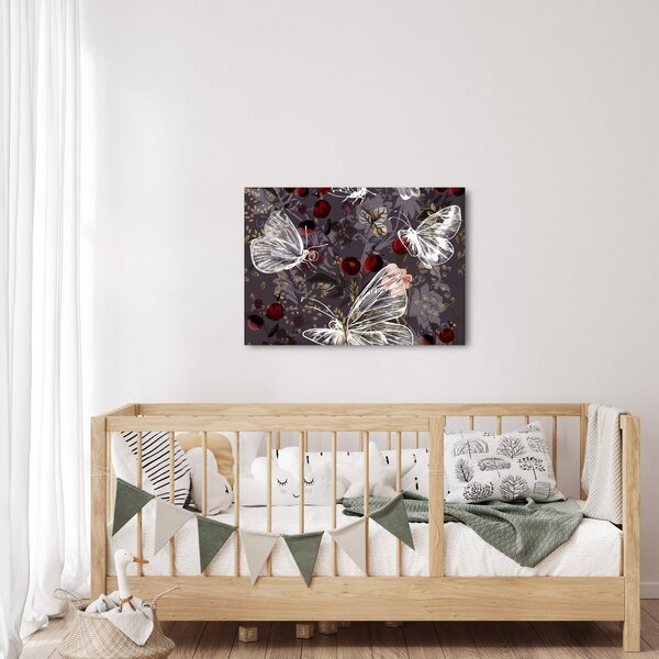 Slika metuljev (70x50 cm)