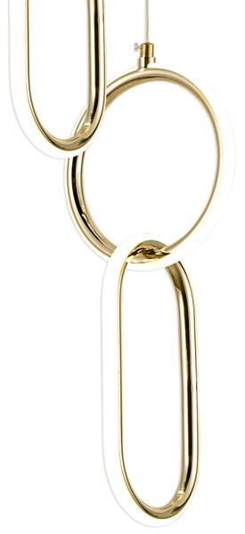 Viseća LED lampa G077-3CPR Gold