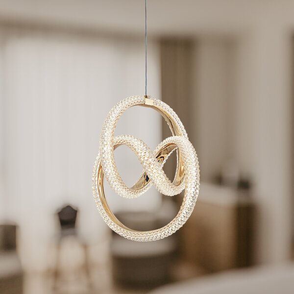 Viseća LED lampa G068-CP Gold