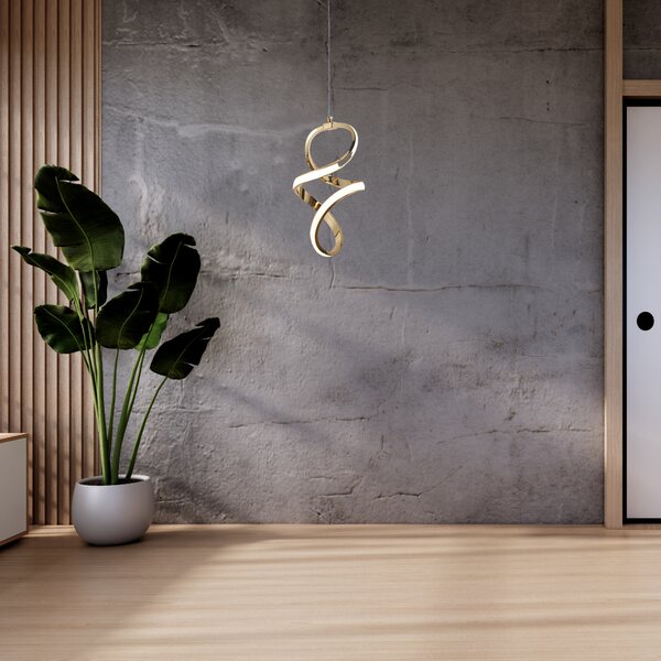 Viseća LED lampa G074-1CP Gold