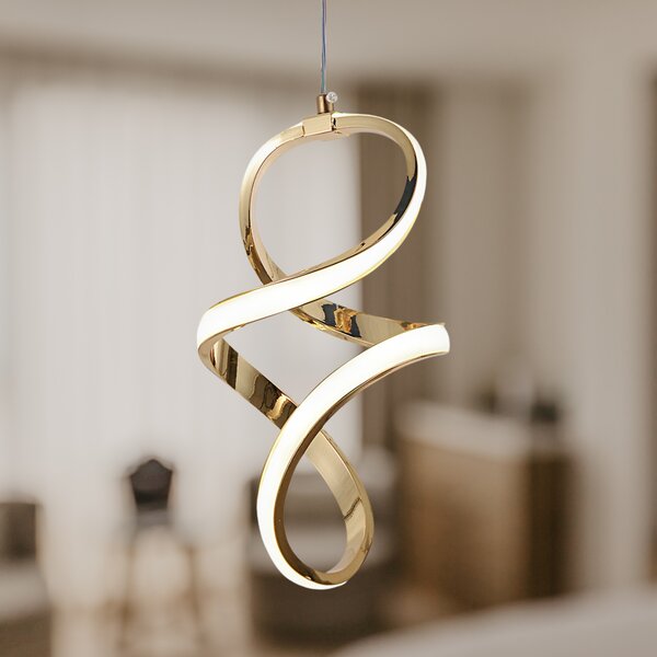 Viseća LED lampa G074-1CP Gold
