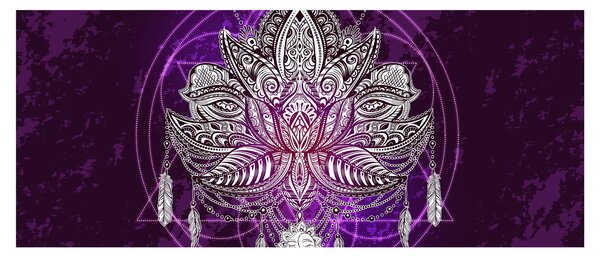 Slika - Lotus (120x50 cm)
