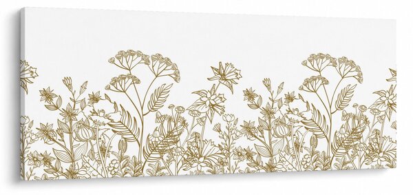 Slika - Travniške rože (120x50 cm)