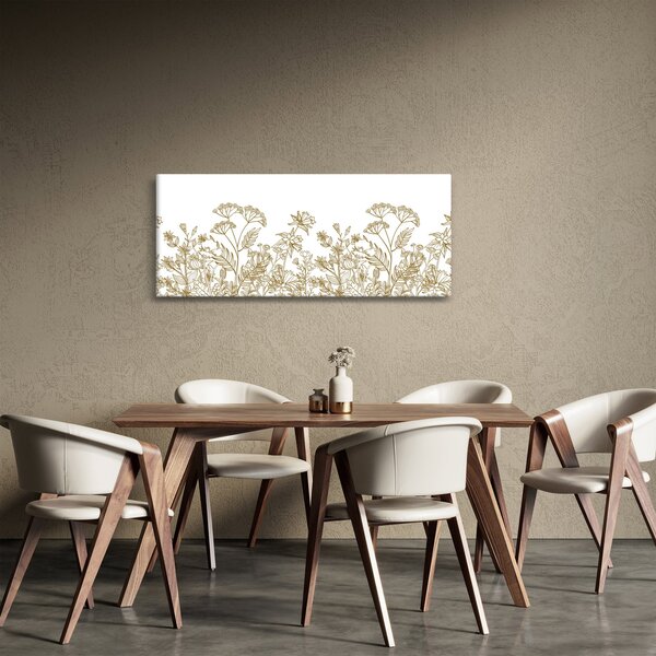 Slika - Travniške rože (120x50 cm)