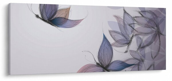 Slika - Risanje metuljev (120x50 cm)