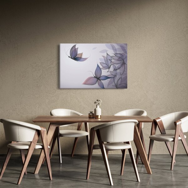 Slika - Risanje metuljev (90x60 cm)