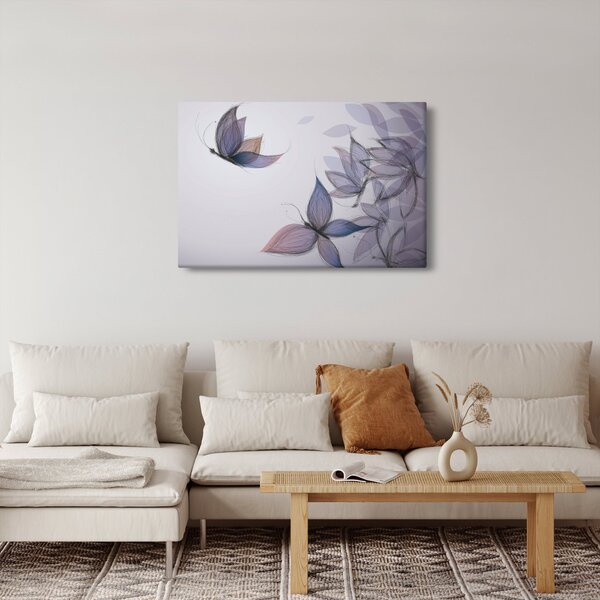 Slika - Risanje metuljev (90x60 cm)
