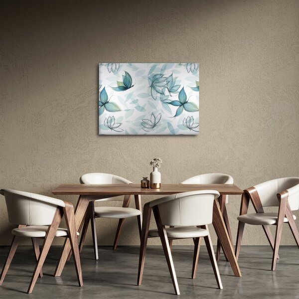 Slika - Modri ​​metulji (70x50 cm)