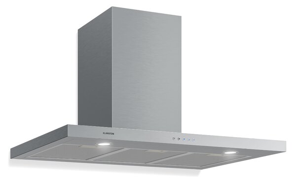 Klarstein Limelight, napa, 90 cm, zidna napa, 640 m³ / h, nehrđajući čelik