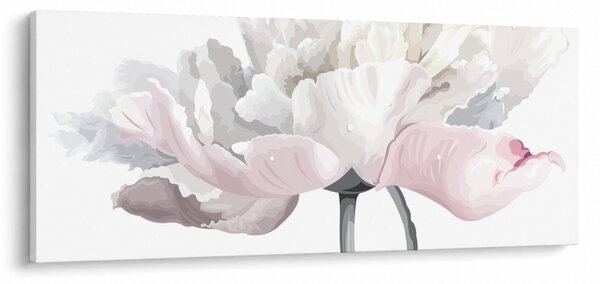 Slika - Cvet vrtnice (120x50 cm)