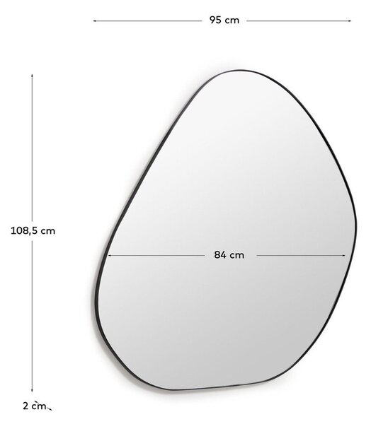 Zidno ogledalo 95x108,5 cm Anera – Kave Home