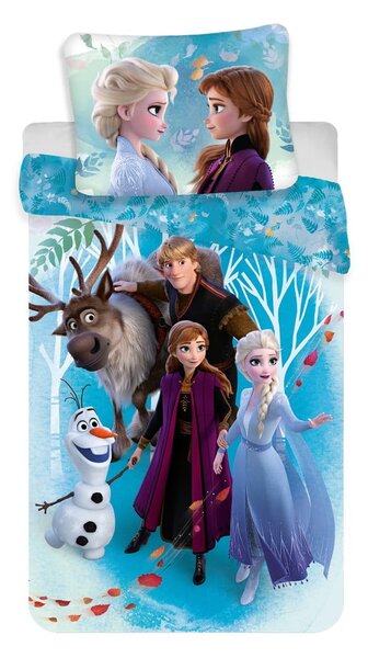 Pamučna dječja posteljina za krevet za jednu osobu 140x200 cm Frozen – Jerry Fabrics