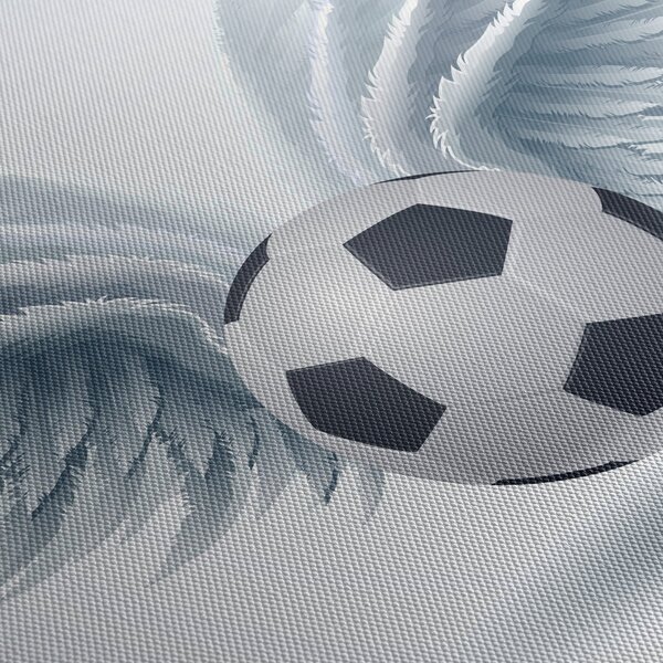 Slika - Balon s krili (sa satom) (90x30 cm)