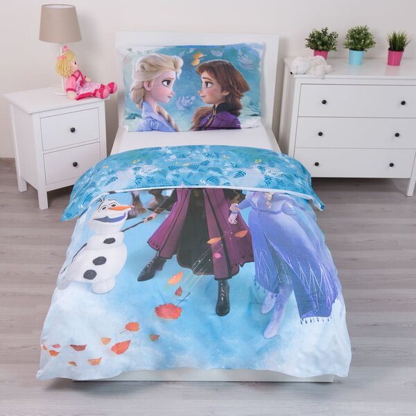 Pamučna dječja posteljina za krevet za jednu osobu 140x200 cm Frozen – Jerry Fabrics