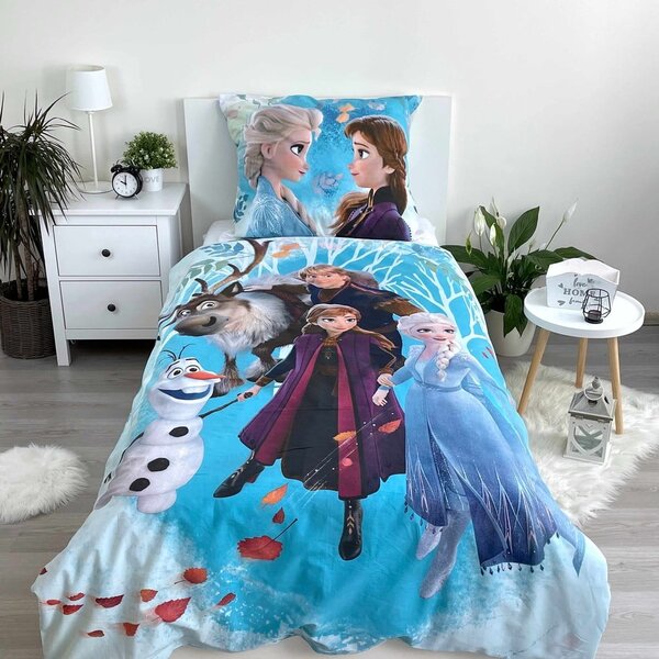 Pamučna dječja posteljina za krevet za jednu osobu 140x200 cm Frozen – Jerry Fabrics