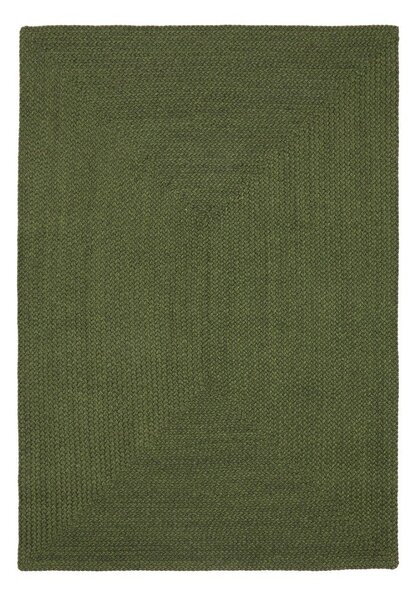 Zeleni unutarnji i vanjski tepih od recikliranih vlakna 160x230 cm Despas – Kave Home