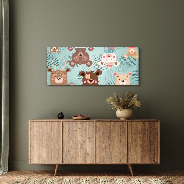 Slika - Veseli medvedki (120x50 cm)