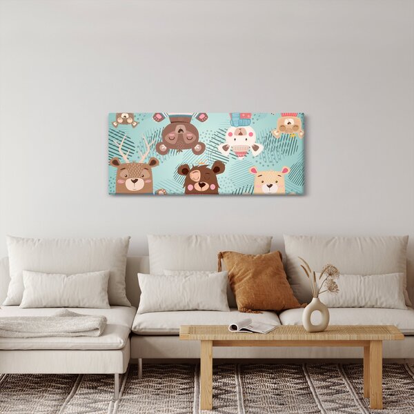 Slika - Veseli medvedki (120x50 cm)