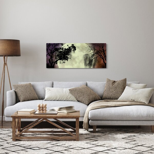Slika - Polna luna nad površjem (120x50 cm)
