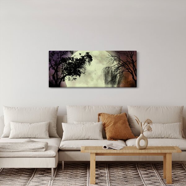 Slika - Polna luna nad površjem (120x50 cm)