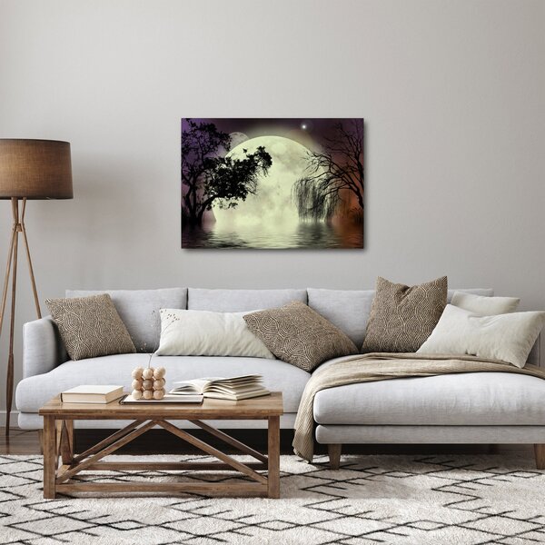 Slika - Polna luna nad površjem (70x50 cm)