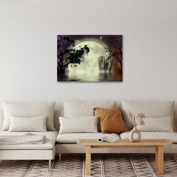 Slika - Polna luna nad površjem (70x50 cm)