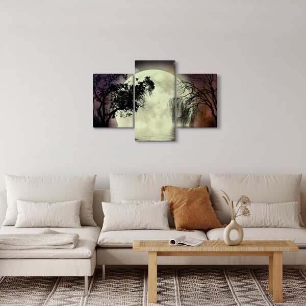 Slika - Polna luna nad površjem (90x60 cm)