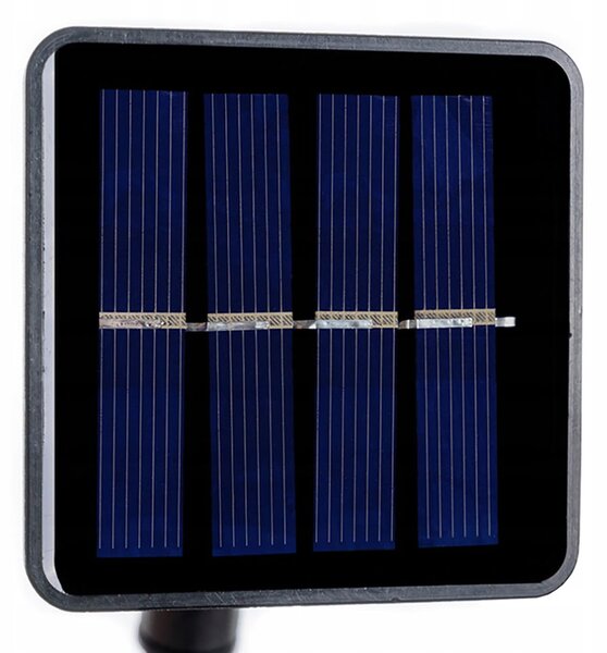 LED RGB 10 vanjski solarni ukrasni vijenac IP44 6M 7 funkcija