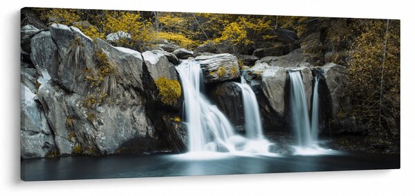 Slika - Slapovi, Lushan, Kitajska (120x50 cm)
