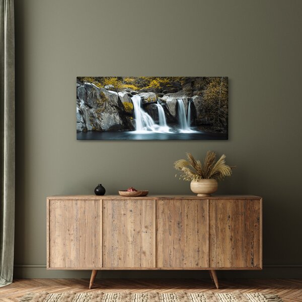 Slika - Slapovi, Lushan, Kitajska (120x50 cm)