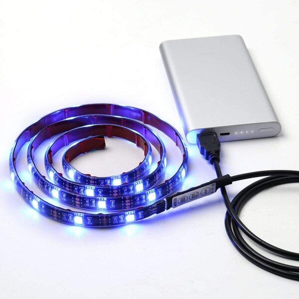TV 5050 LED Strip RGB 2M USB IP65 - TV rasvjeta