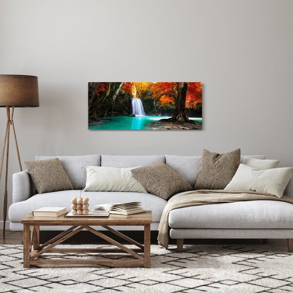 Slika - Emerald Lagoon (120x50 cm)