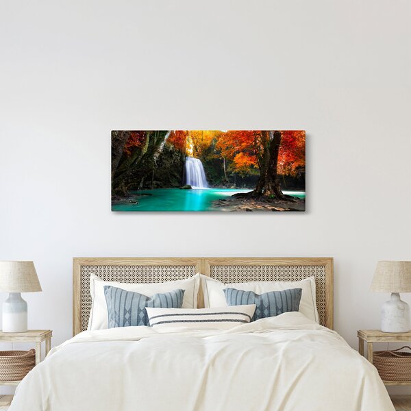 Slika - Emerald Lagoon (120x50 cm)