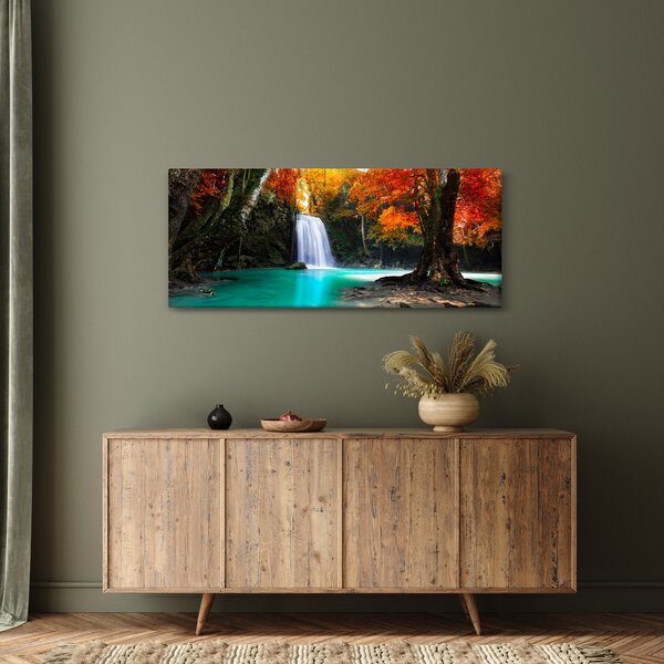 Slika - Emerald Lagoon (120x50 cm)