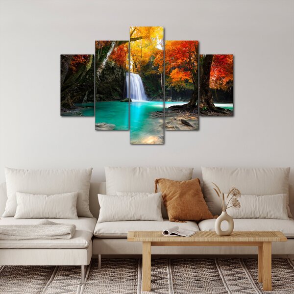 Slika - Emerald Lagoon (150x105 cm)