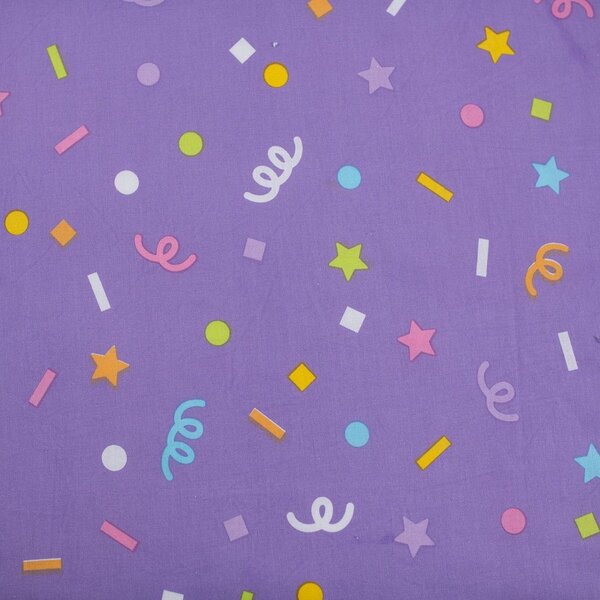 Pamučna dječja posteljina za krevet za jednu osobu 140x200 cm Gabby's Dollhouse "Confetti" – Jerry Fabrics